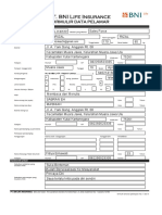 Formulir Lamaran Pekerjaan Bancassurance (New)