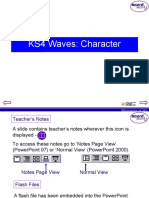 KS4 Wave Character