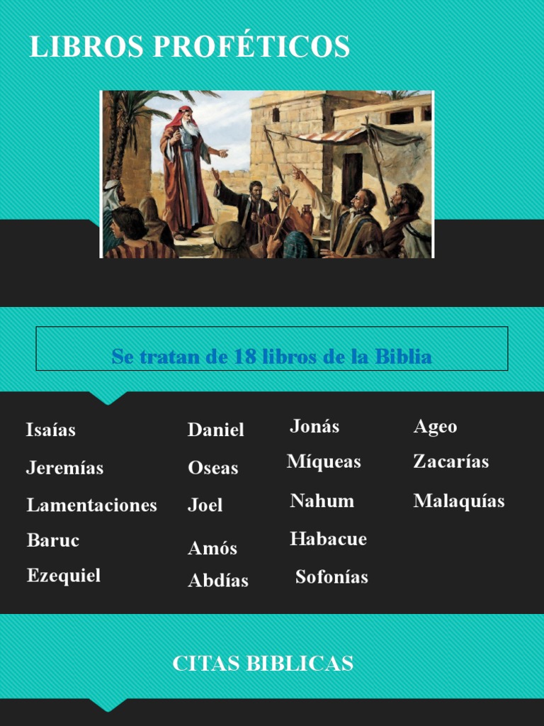 Libros Proféticos PDF Doce profetas menores Jeremías