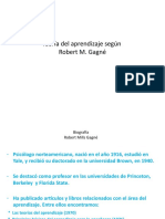 Teoría Del Aprendizaje Robert Gagne