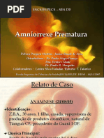 Amniorrexe prematura