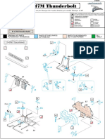 P-47M Thunderbolt: 1/48 Scale Detail Set For Tamiya Kit - Sada Detailù Pro Model Tamiya 1/48