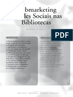 Santos Webmarketing e Redes Sociais nas Bibliotecas