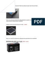 Regulador Controlador PWM de Carga Solar 30a KW1230 para Batería 47500