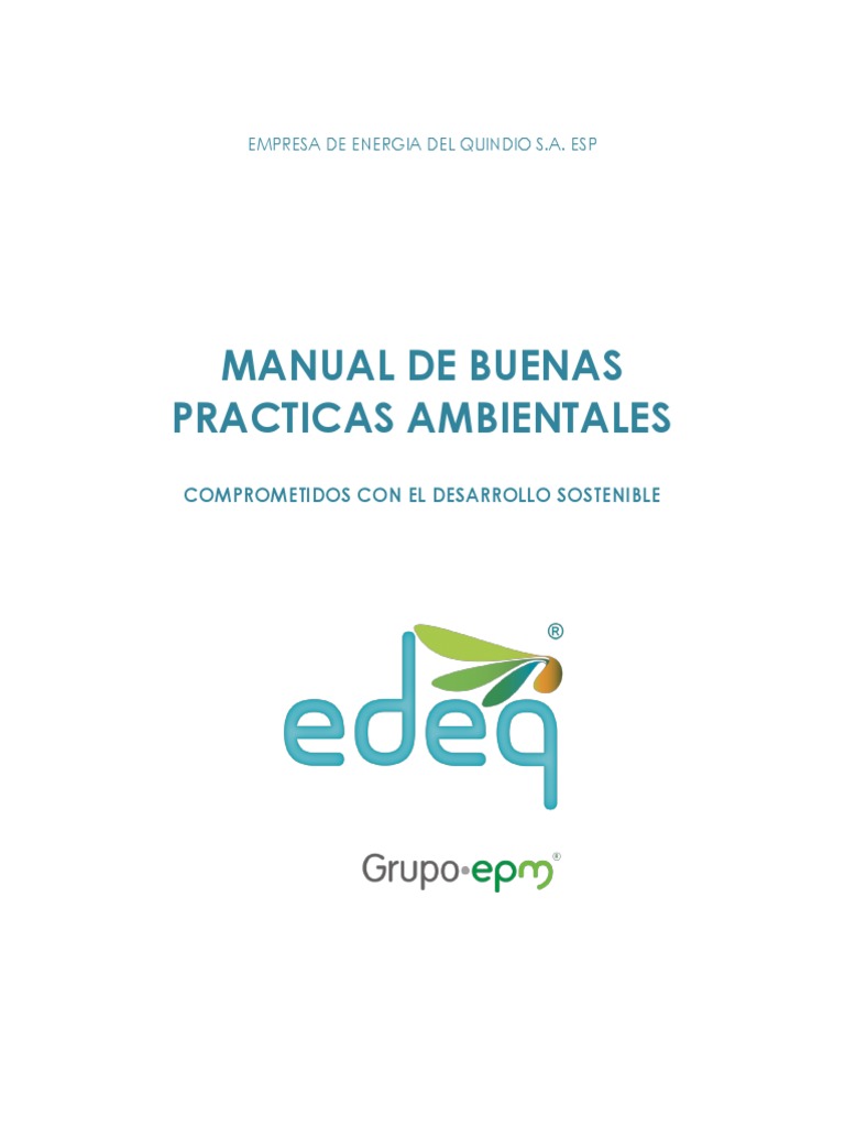 Manual de Buenas Practicas Ambientales | PDF | Bifenilo policlorado ...