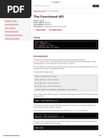 The Functional API