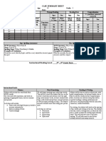 Case Summary Sheet: Allison 10 Brooke Moore