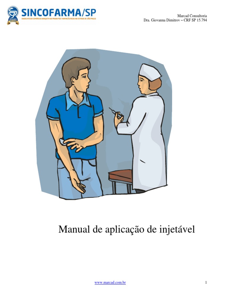 Manual de Aplicação de Injeção | PDF | Bactérias | Desperdício