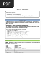 IM Injection Procedure and Documentation | PDF | Injection (Medicine ...