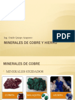 2 .1 Minerales de Cobre y Hierro