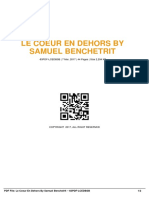 Le Coeur en Dehors by Samuel Benchetrit: - 83PDF-LCEDBSB - 7 Mar, 2017 - 44 Pages - Size 2,294 KB