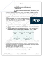 Chapter 22: Hydrocarbon Compounds: Lesson 22.2: Unsaturated Hydrocarbons