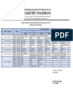 Jadwal PTS - 1