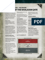Crusade Mission - Defence of The Khalaian Gate