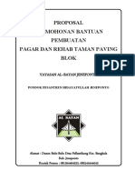 Proposal Permohonan Pagar Dan Paping Blok