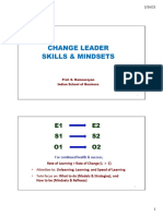 Change Leader Skills Mindsets