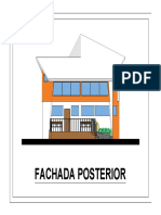 Fachada Posterior