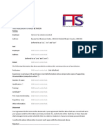 HTS 1 - Agreement Between Employee and Employer 2018