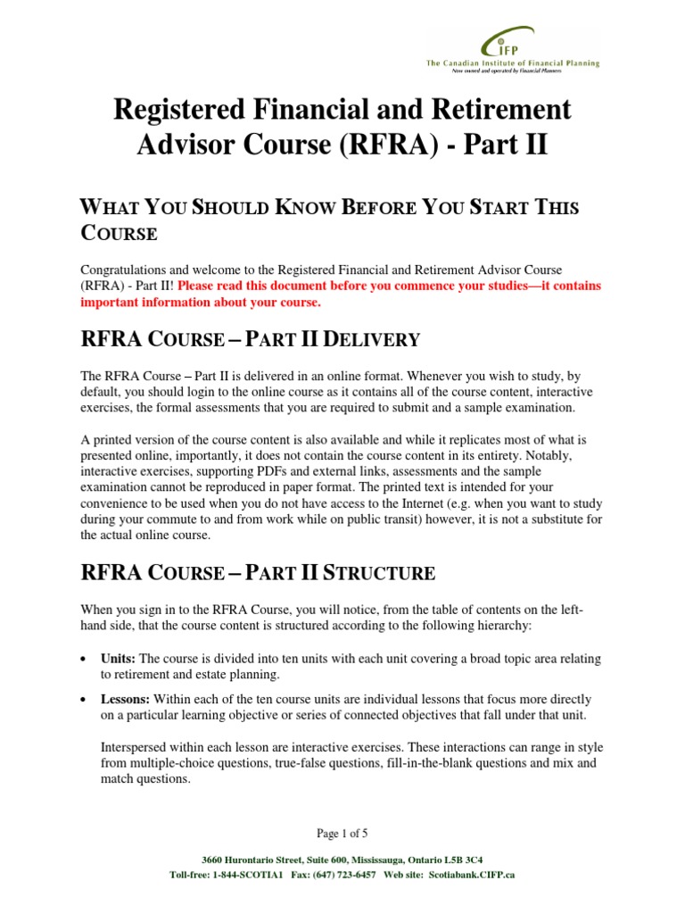 RFRA Part II What You Need To Know 130111 09232020105956 | PDF | Final ...