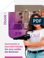 EBOOK AVIL - AUMENTE A LUCRATIVIDADE DO SEU SALÃO DE BELEZA