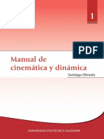 Manual de Cinemática y Dinámica Autor Santiago Olmedo
