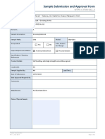 Sample Submission and Approval Form: WTPC-C-FRM-042 - 3