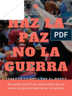 Haz La Paz No La Guerra