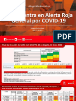 Las nuevas medidas de alerta roja adoptadas en Bogotá