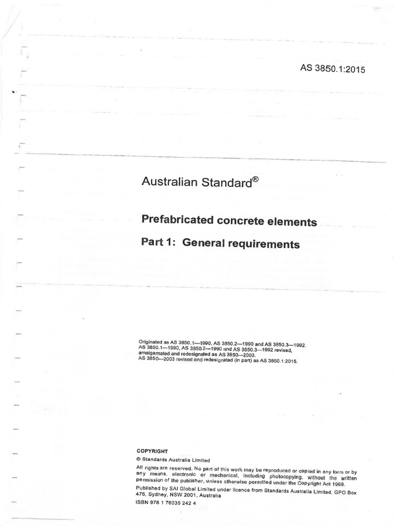 Australian Standard AS3850.1 PDF