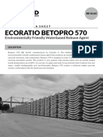 Ecoratio Betopro 570: Environmentally Friendly Waterbased Release Agent