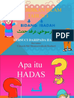 Bersuci Daripada Hadas