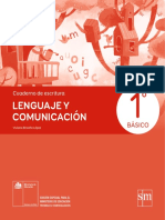 Lenguaje y Comunicación - Cuaderno de Escritura