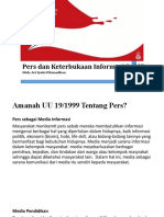 Pers Dan Keterbukaan Informasi Publik