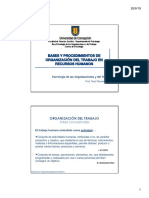 02 Bases y Procedimientos de Organizacion Del Trabajo en RRHH