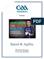 Speed & Agility: Practical Session