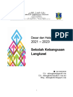 Draf 3 Pss SK Langkawi Jangka Panjang 2021-2023 - Format PPD