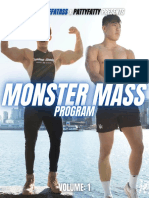 Monster Mass Program Vol.1 by Damianthefatassxpattyfatty