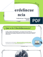 Ciberdelincue Ncia: Realizado Por: Menéndez Solórzano Frank Adrián