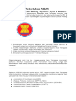 Latar Belakang Terbentuknya ASEAN