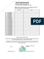 Daftar Nama Pemberi Takjil