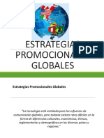 ESTRATEGIAS PROMOCIONALES GLOBALES 