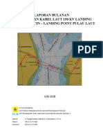 Laporan Bulanan Kabel Laut 150 KV LP Batulicin - LP Pulau Laut Periode Juni 2018