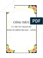 (123doc) Cong Thuc Ly Thuyet Thang Du Kinh Te Chinh Tri Mac Le Nin