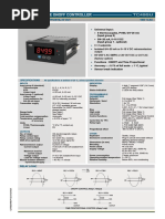 Programmable Onoff Controller: Universal Input, 2 Setpoints, I/V Out VER 13.XX