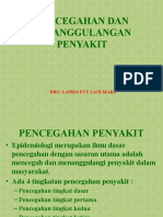 PENCEGAHAN DAN PENANGGULANGAN PENYAKIT