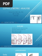 Cephalometric Analysis Norms | PDF