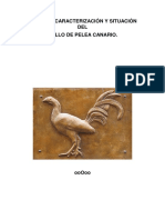 Caracterización y Situación Del Gallo de Pelea Canario