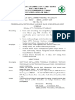 3. SK KAPUS ttg Pemberlakuan SOP RUJUKAN MASALAH HASIL REKOMENDASI AUDIT INTERNAL