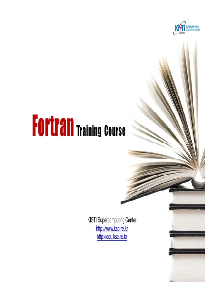 Fortran Training Course - V20140411 - 2day | PDF | Array Data Structure ...