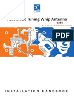 Automatic Tuning Whip Antenna: Installation Handbook